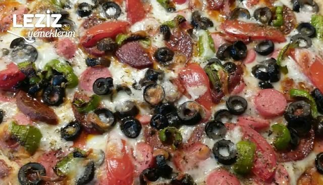 Mayas Z Pizza Tarifi Leziz Yemeklerim