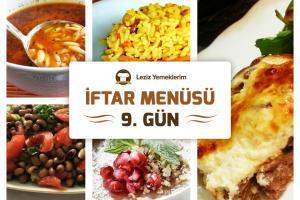 İftar Menüsü - 2016 Ramazan 9. Gün