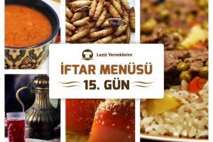 İftar Menüsü - 2016 Ramazan 15. Gün