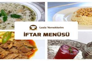 İftar Menüsü - Ramazan 1. Gün