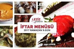 İftar Menüsü - 2017 Ramazan 9. Gün