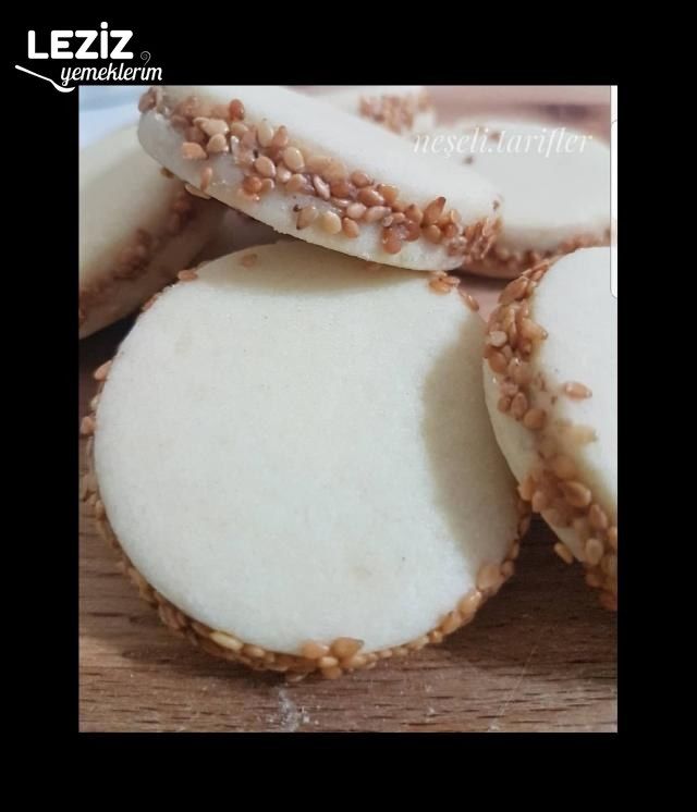 Susam Mantolu Kurabiye Leziz Yemeklerim