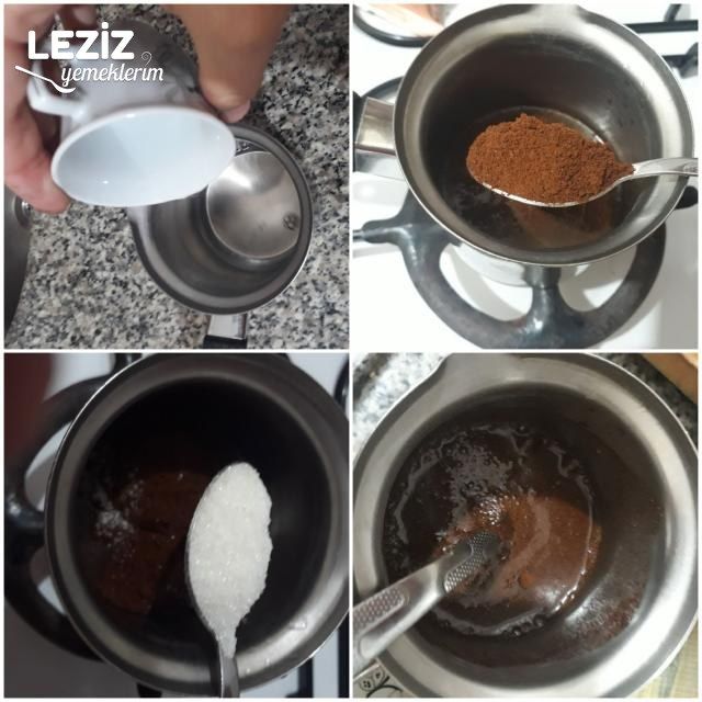 Türk Kahvesi Yapımı (Servis Önerisiyle)