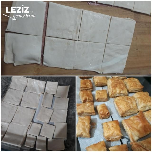 Muhallebili Milföylü Tatlı