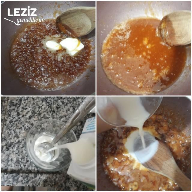 Muhallebili Milföylü Tatlı