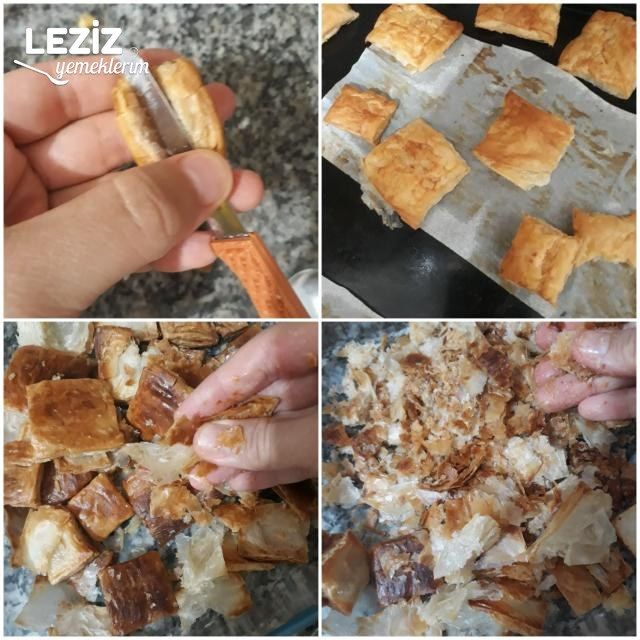 Muhallebili Milföylü Tatlı