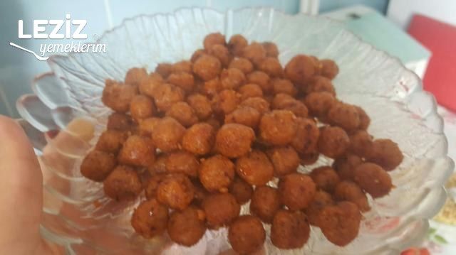 Mini Köfte Yağlaması