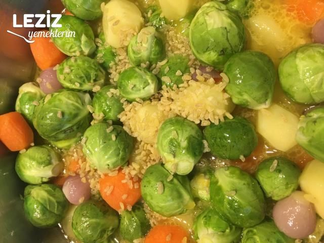 Zeytinyağlı Brüksel  Lahanasının Tarifi