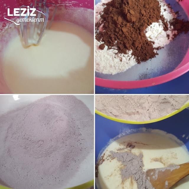 Yumuşacık Kakaolu Pamuk Kek (Nemli Yapıda)