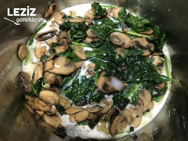 Ispanaklı Mantarlı Tortellini