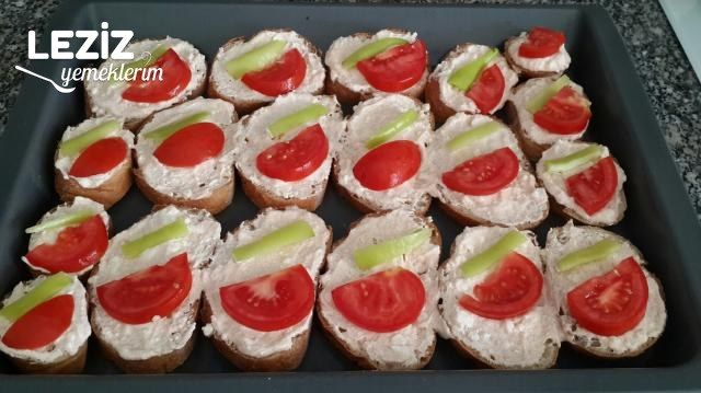 Kahvaltılık Ekmek Dilimleri Yapımı