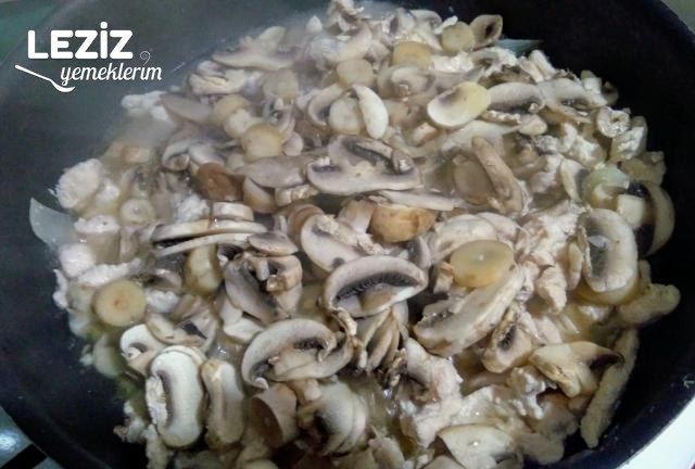 Mantarlı Tavuk Sote Tarifi