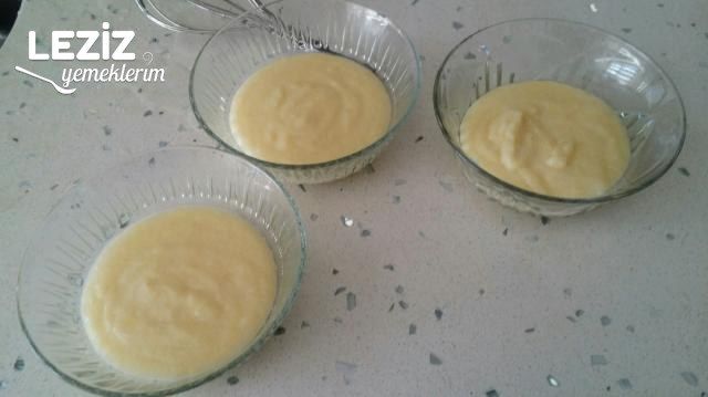 2 Renkli Sütlü Tatlı