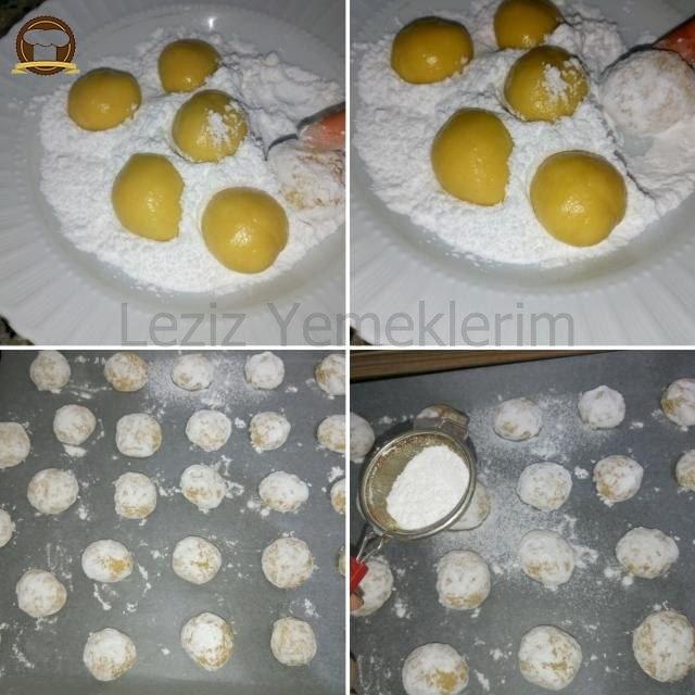 Limonlu Çatlak Kurabiye (Nişastasız)
