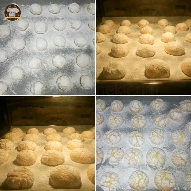 Limonlu Çatlak Kurabiye (Nişastasız)