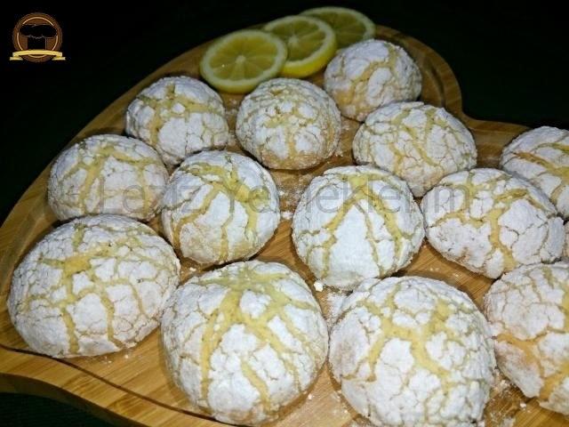 Limonlu Çatlak Kurabiye (Nişastasız)