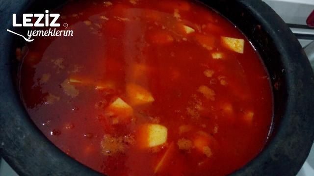 Sebzeli Patates Yemeği