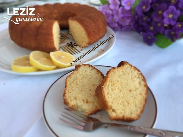 Limonlu Kek Tarifi (Tam Ölçü)