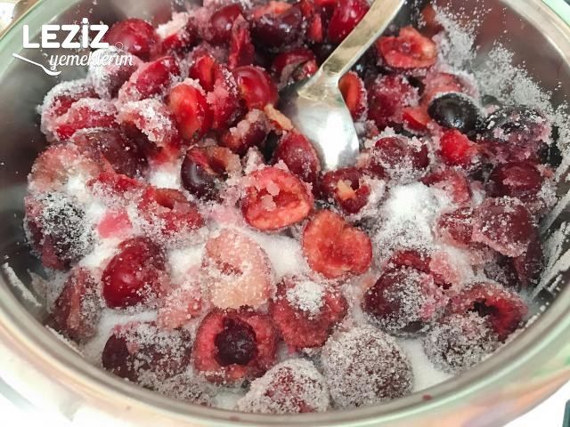 Leziz Kiraz Reçeli Tarifi