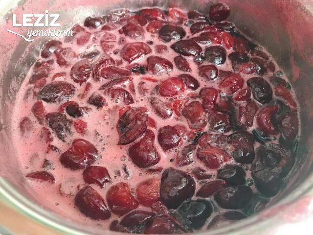 Leziz Kiraz Reçeli Tarifi