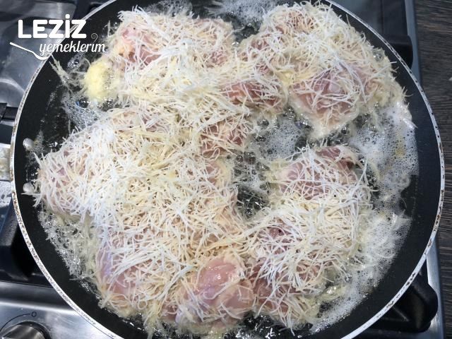 Kadayıftan Tavuk Şinitzel