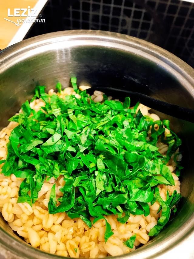 Yoğurtlu Ve Ispanaklı Soğuk Döğme Çorbası