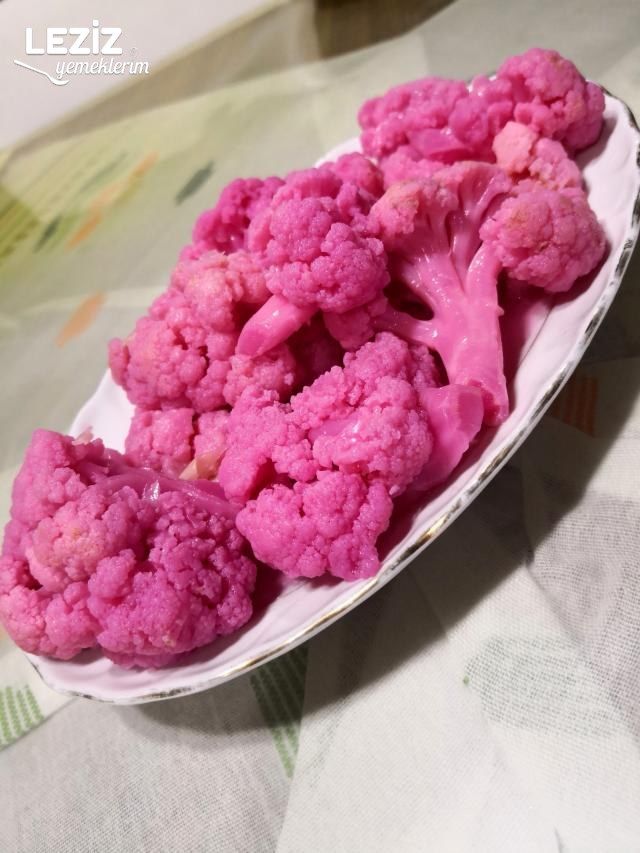 Renkli Karnabahar Turşusu