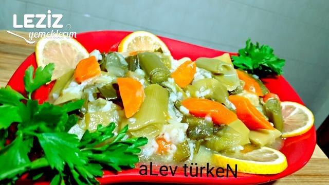 Zeytinyağlı Pırasa Yemeği