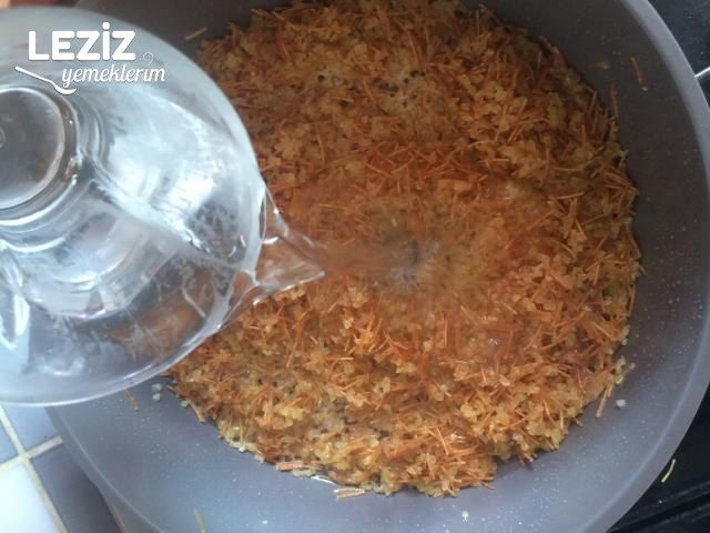 Tel Şehriyeli Bulgur Pilavı Yapımı