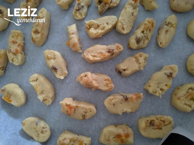 Kayısılı İncirli Cevizli Kurabiye