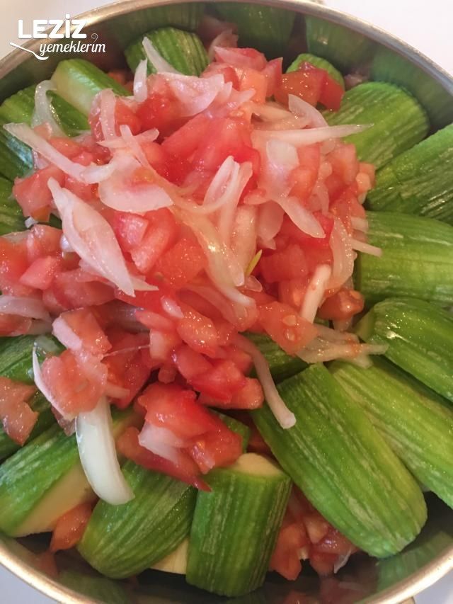 Zeytinyağlı Kabak Dizme