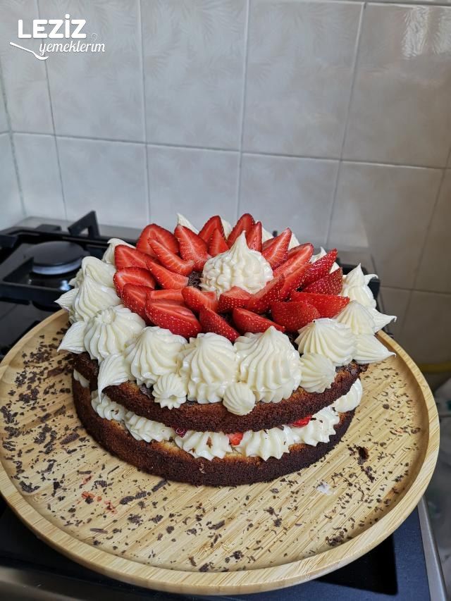 Meşhur Çıplak Pasta (Aşama Aşama)