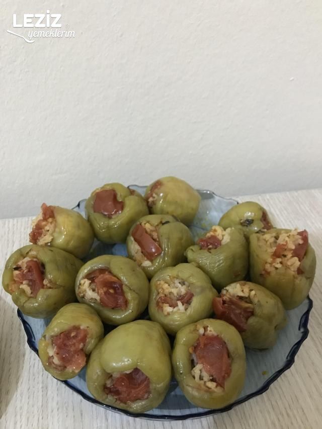 Kıymalı Biber Dolması Yapımı