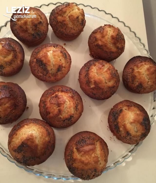 Muffin Kalıbında Tahinli Kek