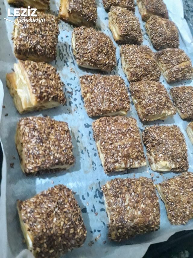 Simit Tadında Mini Milföy Börekler