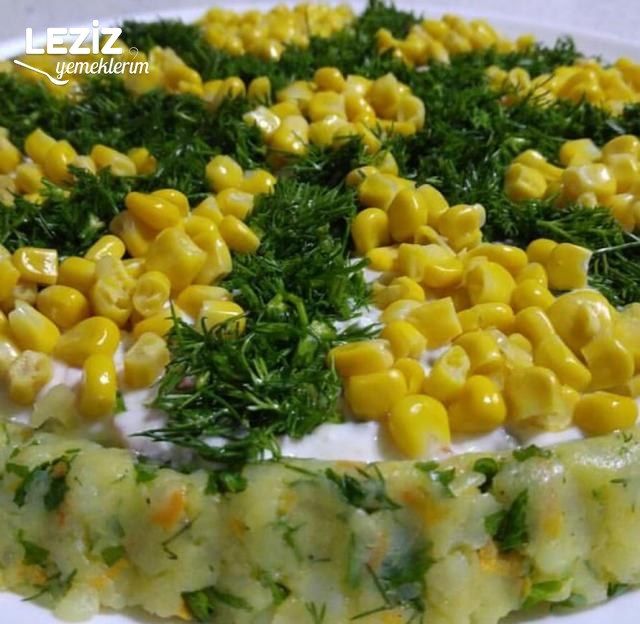 Tart Kalıbında Patates Salatası