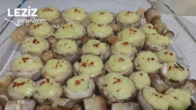 Patates Püreli Kaşarlı Mantar (Et Tavuk Yanına Garnitür)