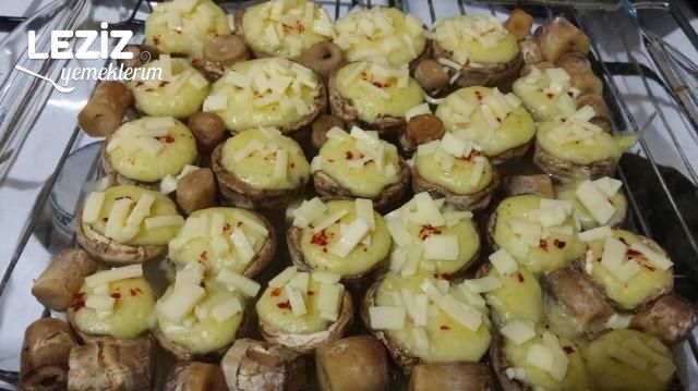 Patates Püreli Kaşarlı Mantar (Et Tavuk Yanına Garnitür)