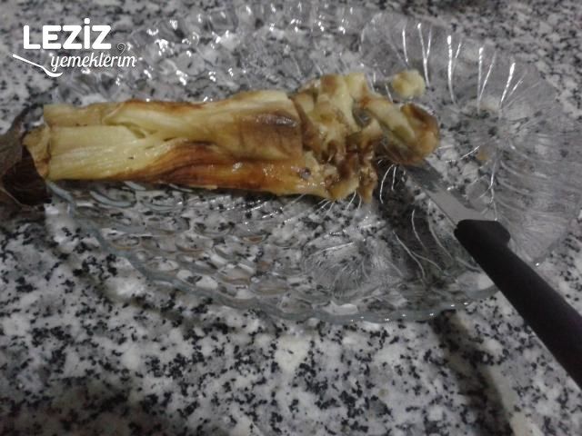 Közlenmiş Patlıcan Yoğurtlaması