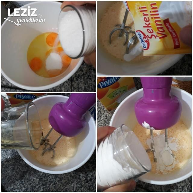 Nişastalı Kek Nasıl Yapılır? Leziz Yemeklerim