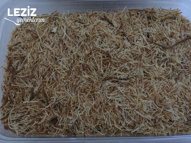 Çıtır Kadayıflı Muhallebi