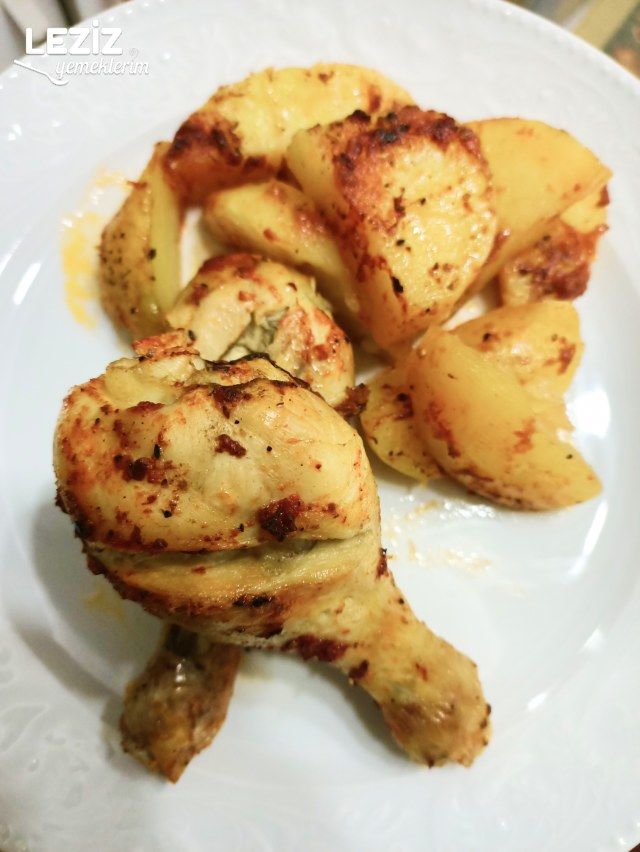 Fırında Nefis Patatesli Tavuk Tarifi