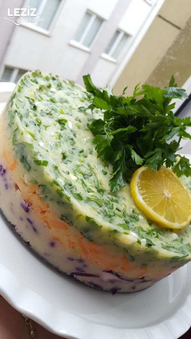 Fresh Patates Salatası Pastası (Pişirilerek)