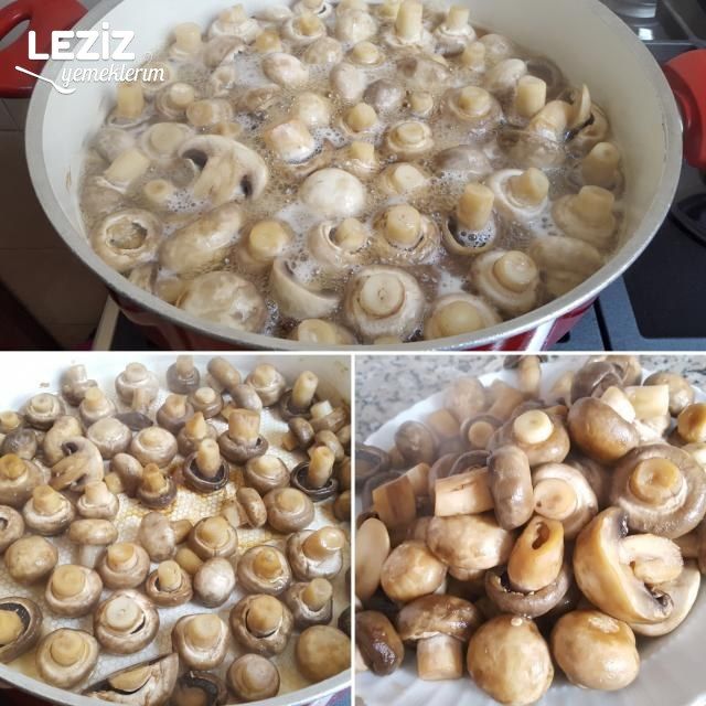 Pratik Nefis Zeytinyağlı Karamelize Havuçlu Mantar