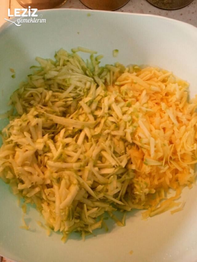 Kabaklı Ve Patatesli Mücver