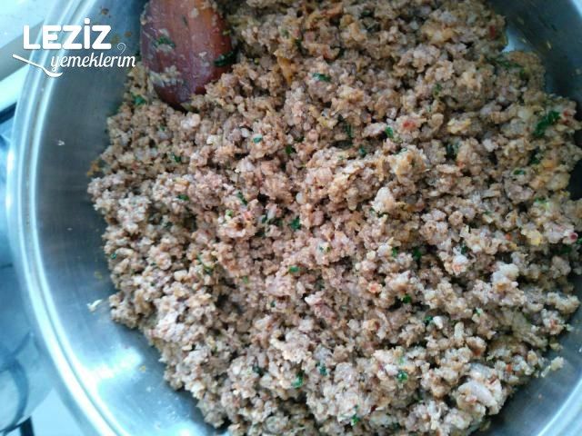 Soslu Haşlama İçli Köfte