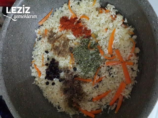 Özbek Pilavı (Orijinal Tarif)