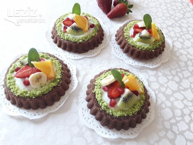 Meyveli Mini Tart Kekler