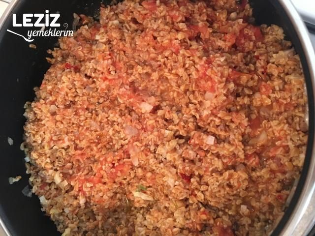 Siyez Bulgurundan Pilav