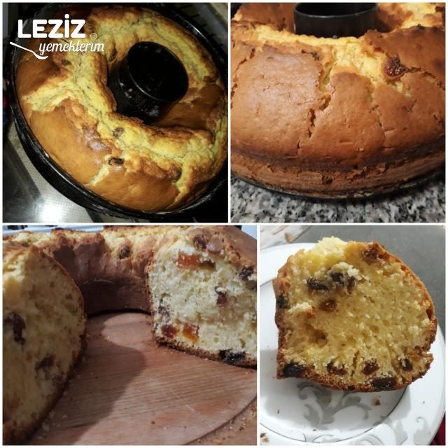 Kuru Meyveli Enfes Kek (Hazırlara Taş Çıkartır)
